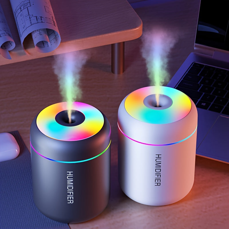 Humidificateur RGB Lumineux — Diffuseur d'Arôme & Purificateur d'Air