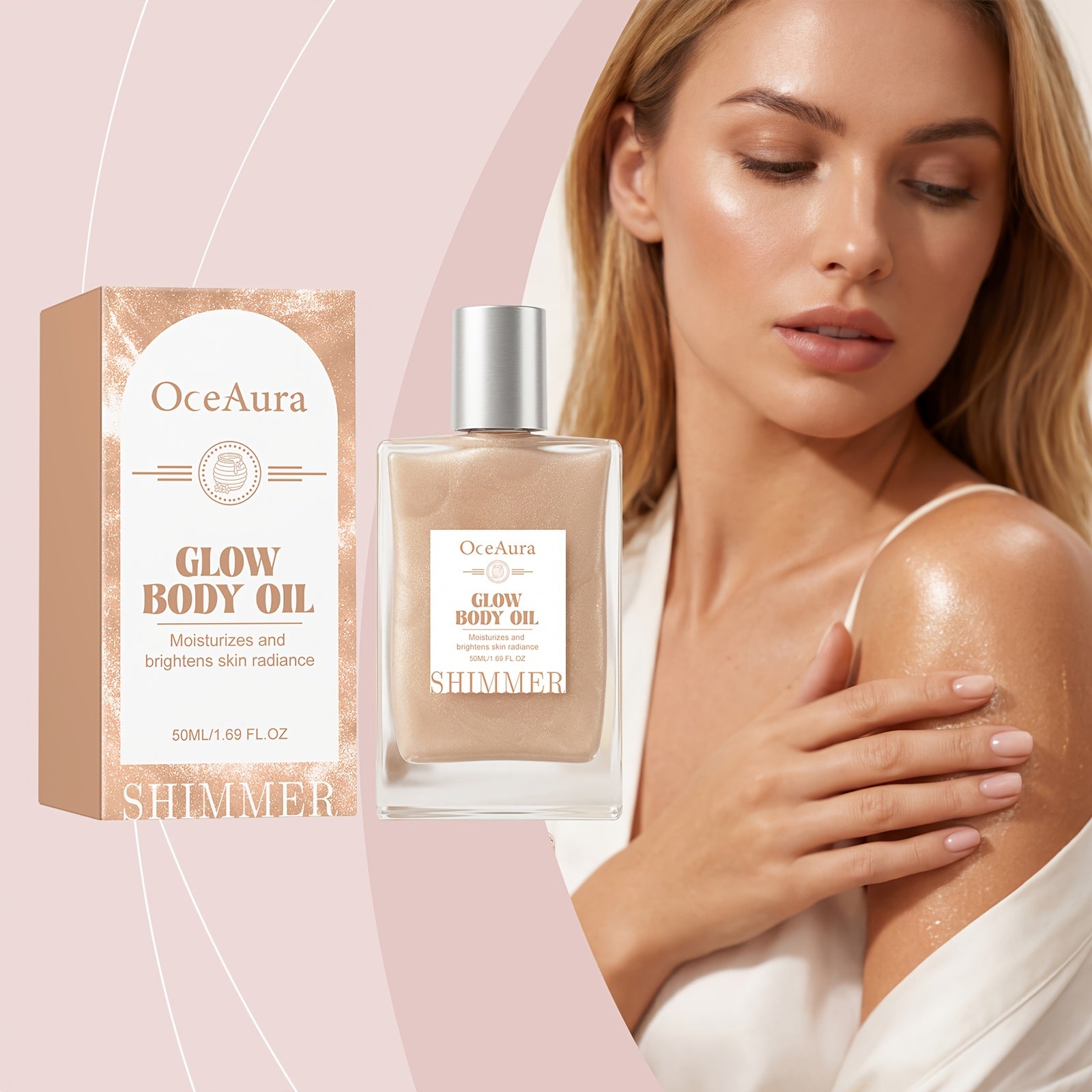 Huile Corporelle Glow — Lissante & Éclatante