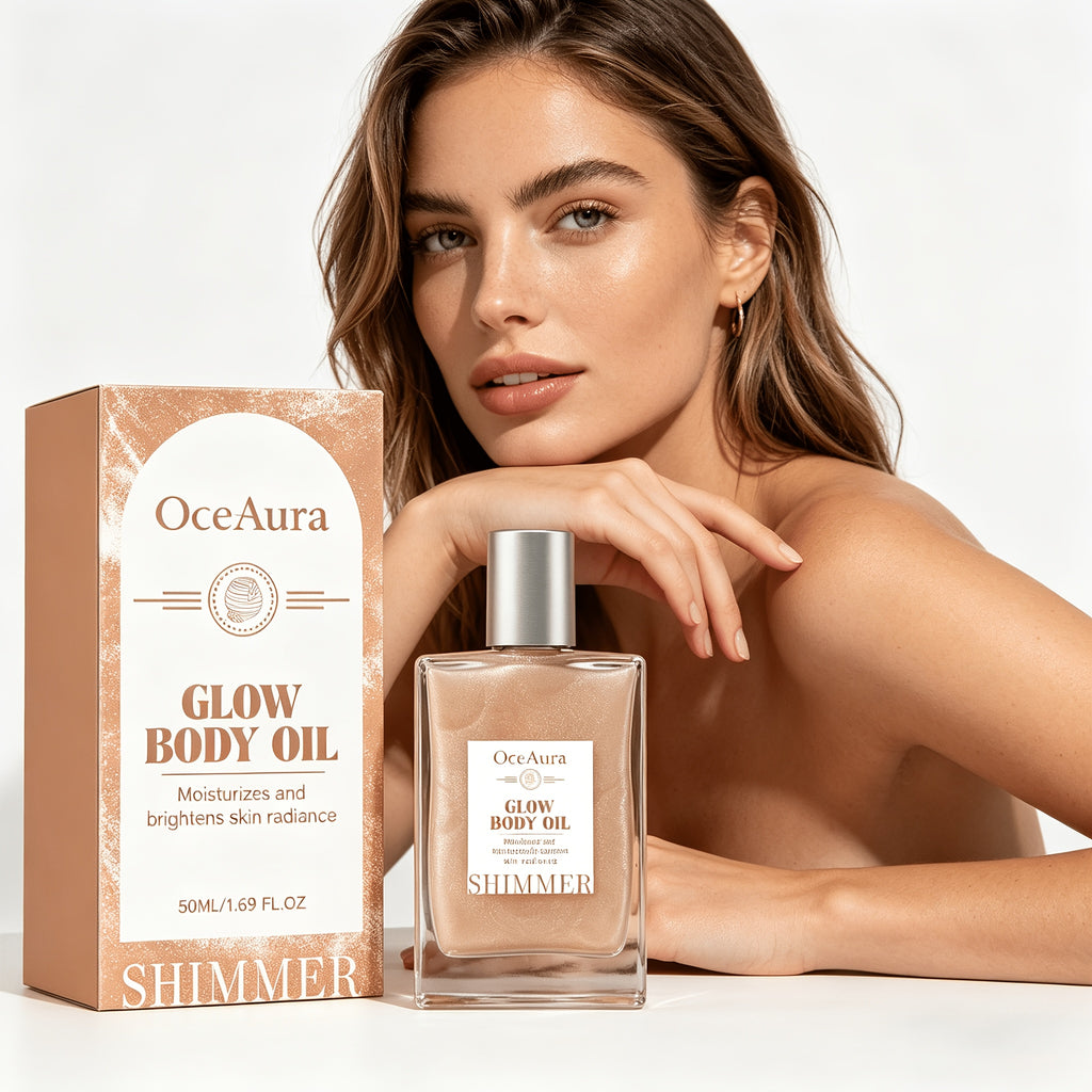 Huile Corporelle Glow — Lissante & Éclatante