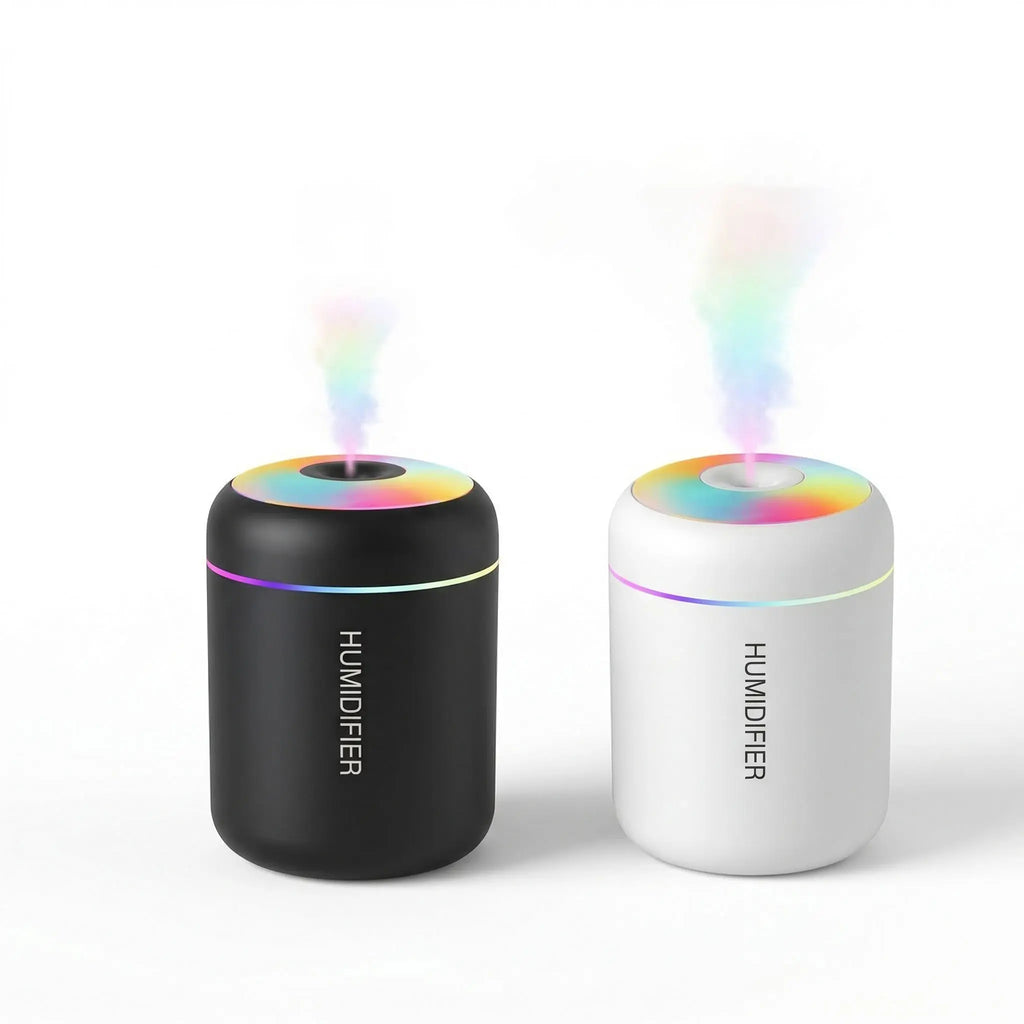 Humidificateur RGB Lumineux — Diffuseur d'Arôme & Purificateur d'Air