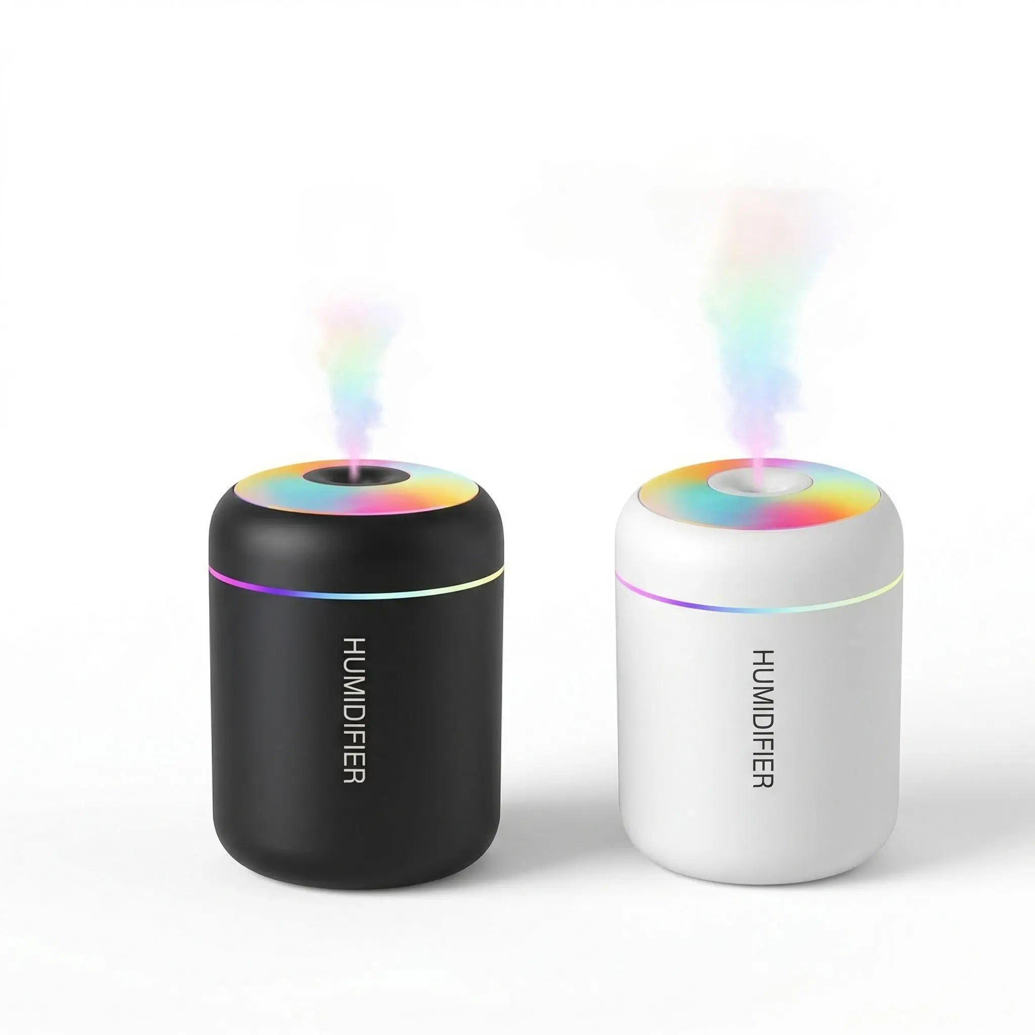 Humidificateur RGB Lumineux — Diffuseur d'Arôme & Purificateur d'Air