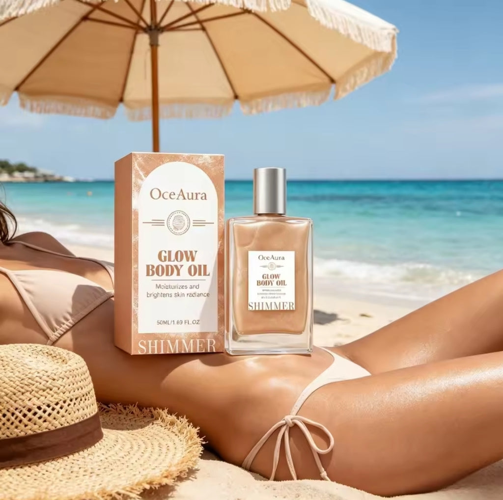 Huile Corporelle Glow — Lissante & Éclatante