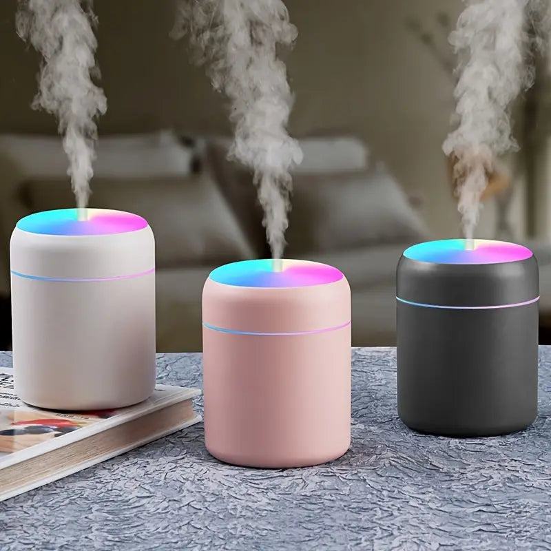 Humidificateur RGB Lumineux — Diffuseur d'Arôme & Purificateur d'Air