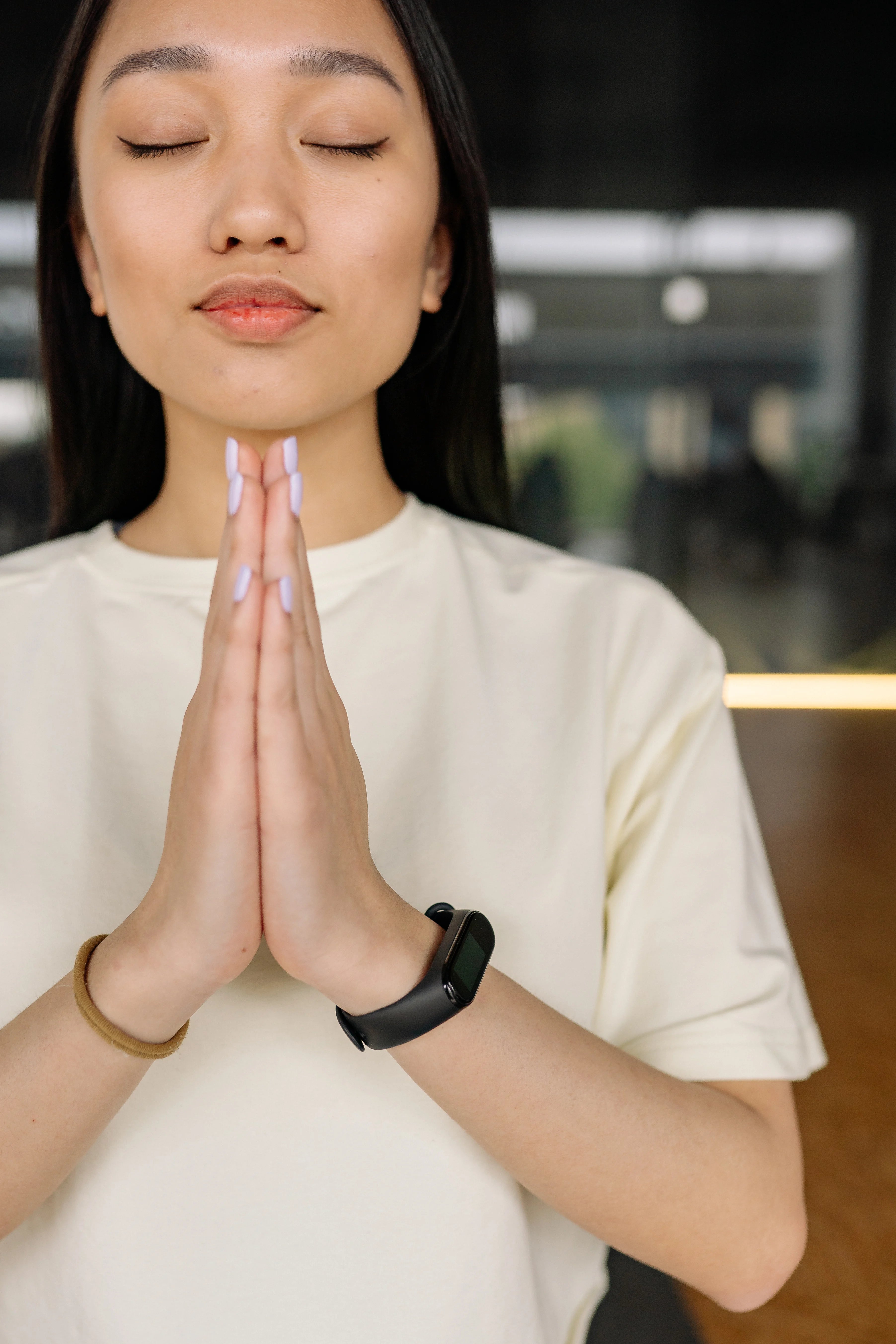 Bracelet Connecté LED — Podomètre & Alarme Vibrante