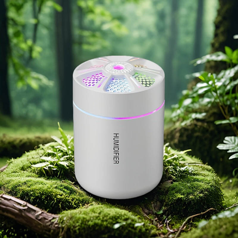 Humidificateur RGB Lumineux — Diffuseur d'Arôme & Purificateur d'Air